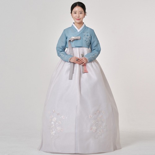 ミン韓服 506番 高級 ホンジュ 女性 結婚式 お呼ばれ 大人 女性 上品な 伝統 オーダーメイド 韓服